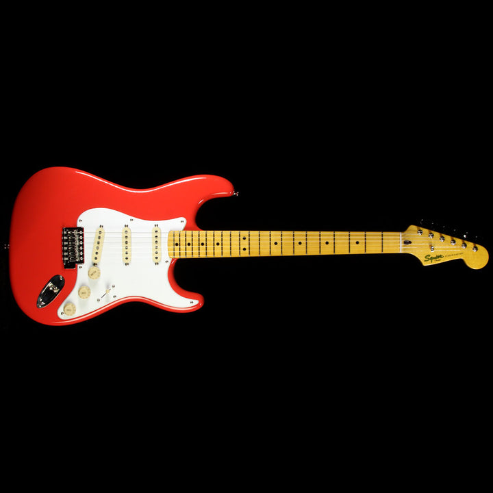 Used Squier Classic Vibe 50's Stratocaster Electric Guitar Fiesta Red