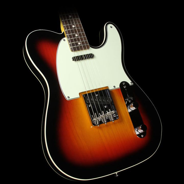 Used Squier Fender Classic Vibe Telecaster Custom Electric Guitar 3-Tone Sunburst