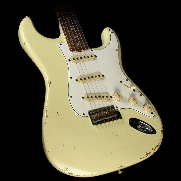 Used Fender Custom Shop '68 Stratocaster Relic Electric Guitar Vintage White