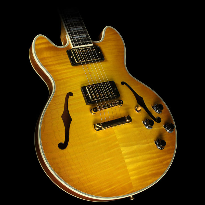 Used 2008 Gibson Custom Shop CS-356 Electric Guitar Lemonburst