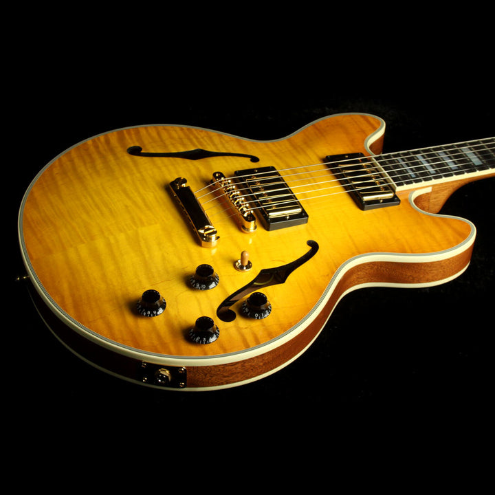 Used 2008 Gibson Custom Shop CS-356 Electric Guitar Lemonburst