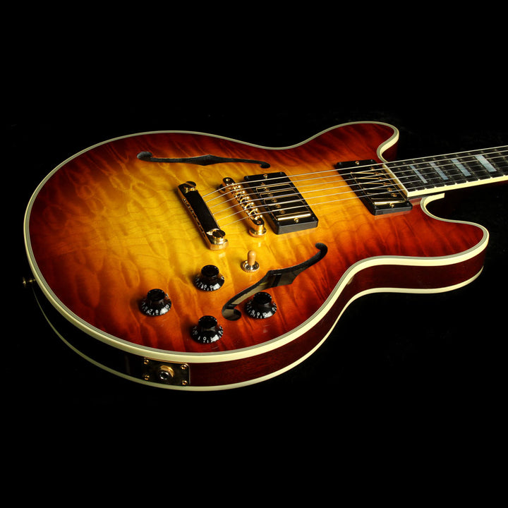 Used 2008 Gibson Custom Shop CS-356 Electric Guitar Bourbon Burst