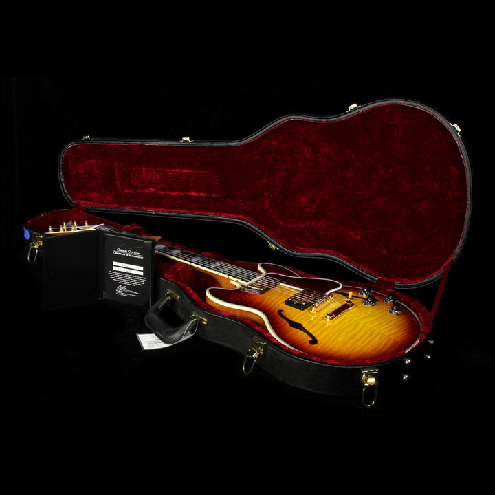 Used 2010 Gibson Custom Shop CS-356 Electric Guitar Bourbon Burst