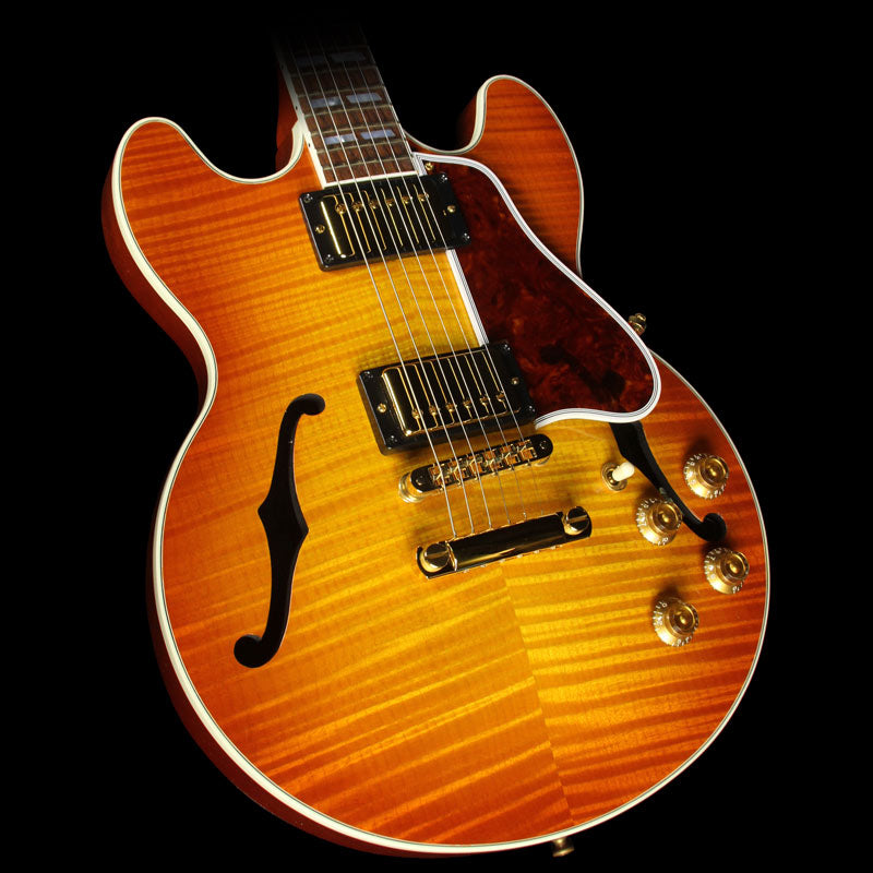 Used 2001 Gibson ES-346 Semi-Hollowbody Electric Guitar Lightburst — 1