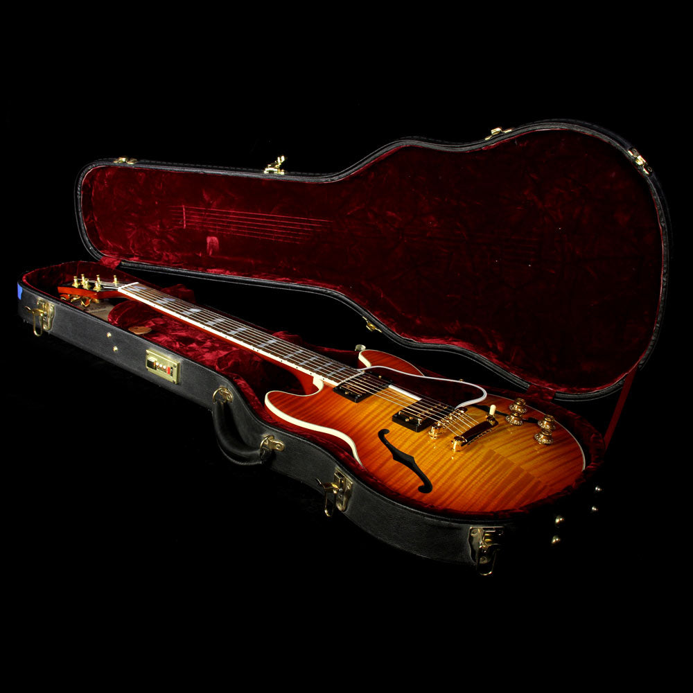 Used 2001 Gibson ES-346 Semi-Hollowbody Electric Guitar Lightburst — 8