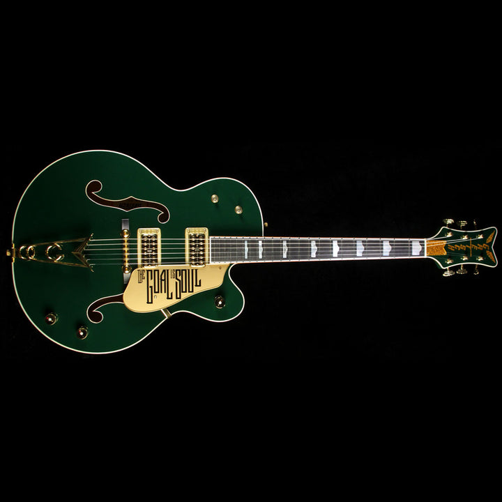 Used 2012 Gretsch G6136I Bono Irish Falcon Electric Guitar Soul Green