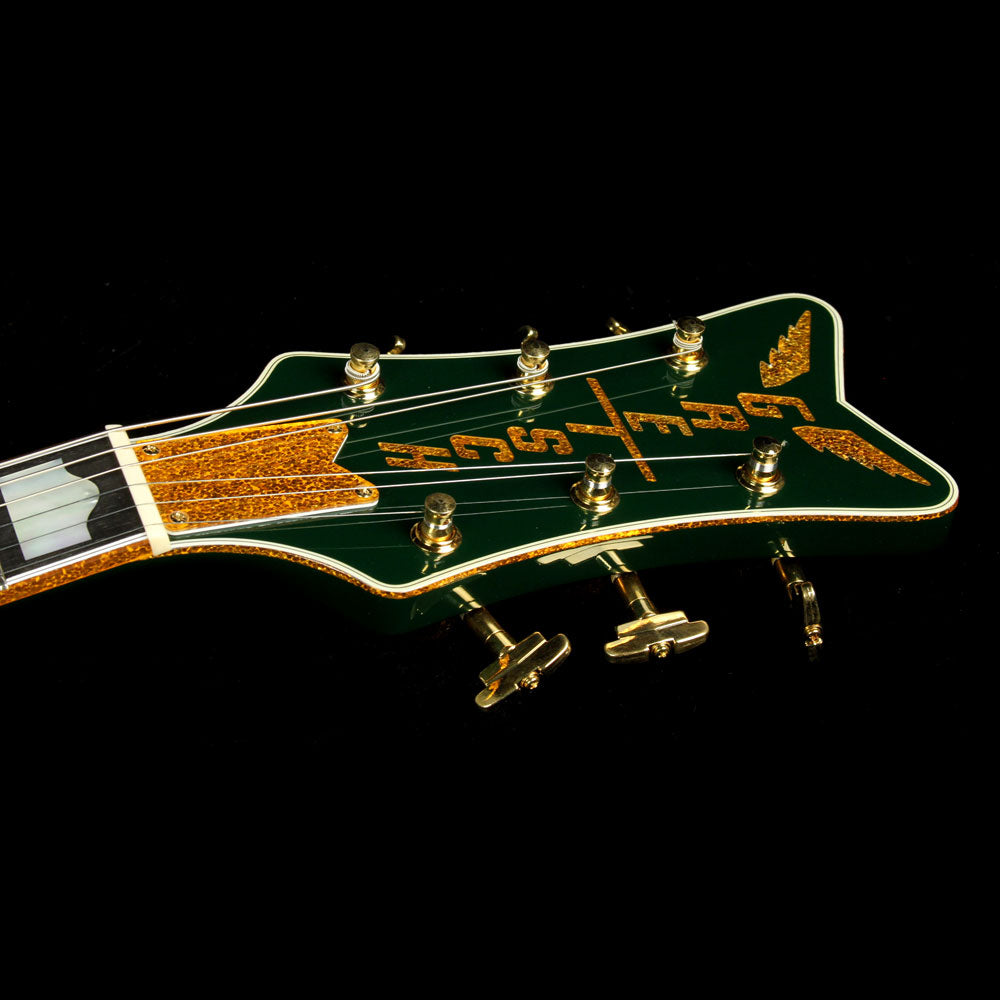 Used 2012 Gretsch G6136I Bono Irish Falcon Electric Guitar Soul Green — 4
