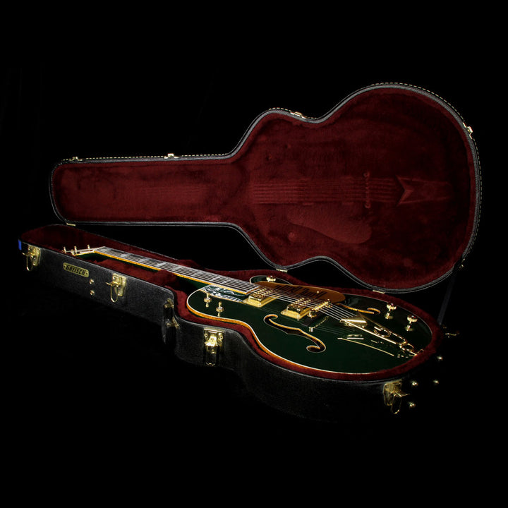 Used 2012 Gretsch G6136I Bono Irish Falcon Electric Guitar Soul Green