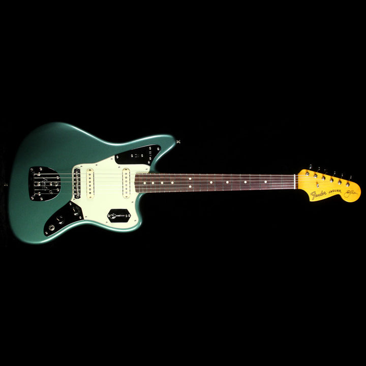 Used 2014 Fender Johnny Marr Signature Model Jaguar Electric Guitar Limited Sherwood Green