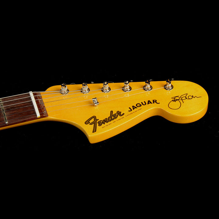 Used 2014 Fender Johnny Marr Signature Model Jaguar Electric Guitar Limited Sherwood Green