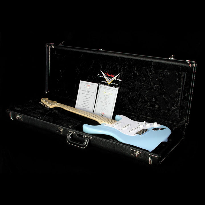 Used 2010 Fender Custom Shop Eric Clapton Signature Stratocaster Electric Guitar Daphne Blue