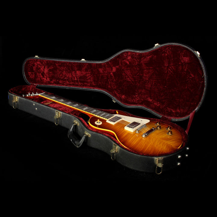 Used 2002 Gibson Custom Shop 1958 Les Paul Reissue Electric Guitar Washed Cherry