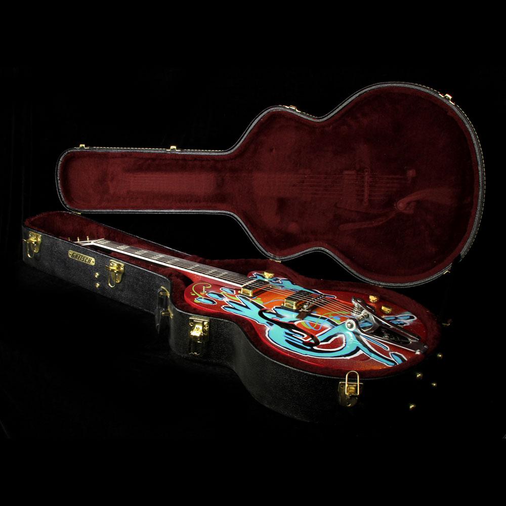 Used Gretsch G6120 Kaves Brooklyn Graffiti Nashville Electric Guitar — 5