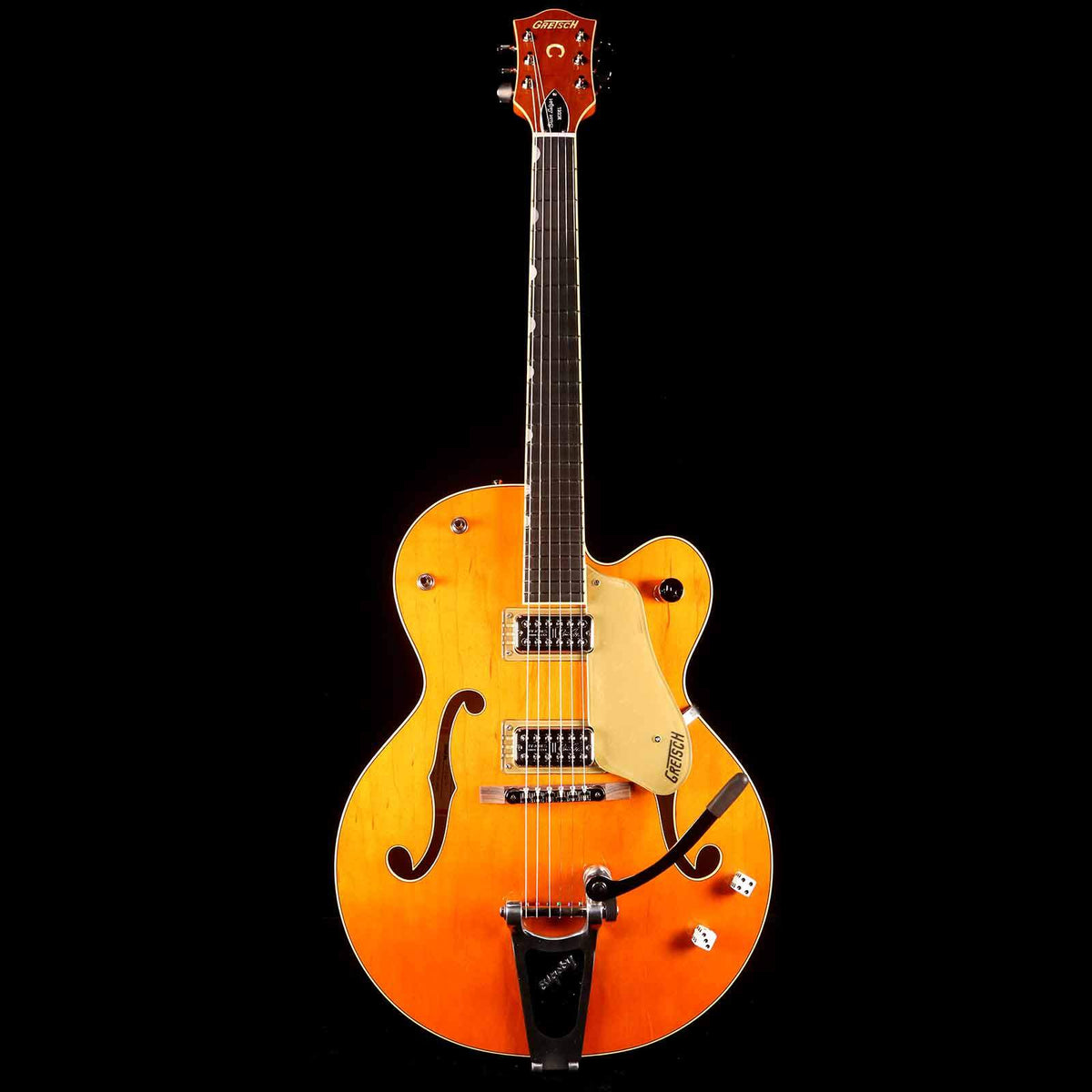 Gretsch G6120SSLVO Brian Setzer Nashville Vintage Orange Stain — 2