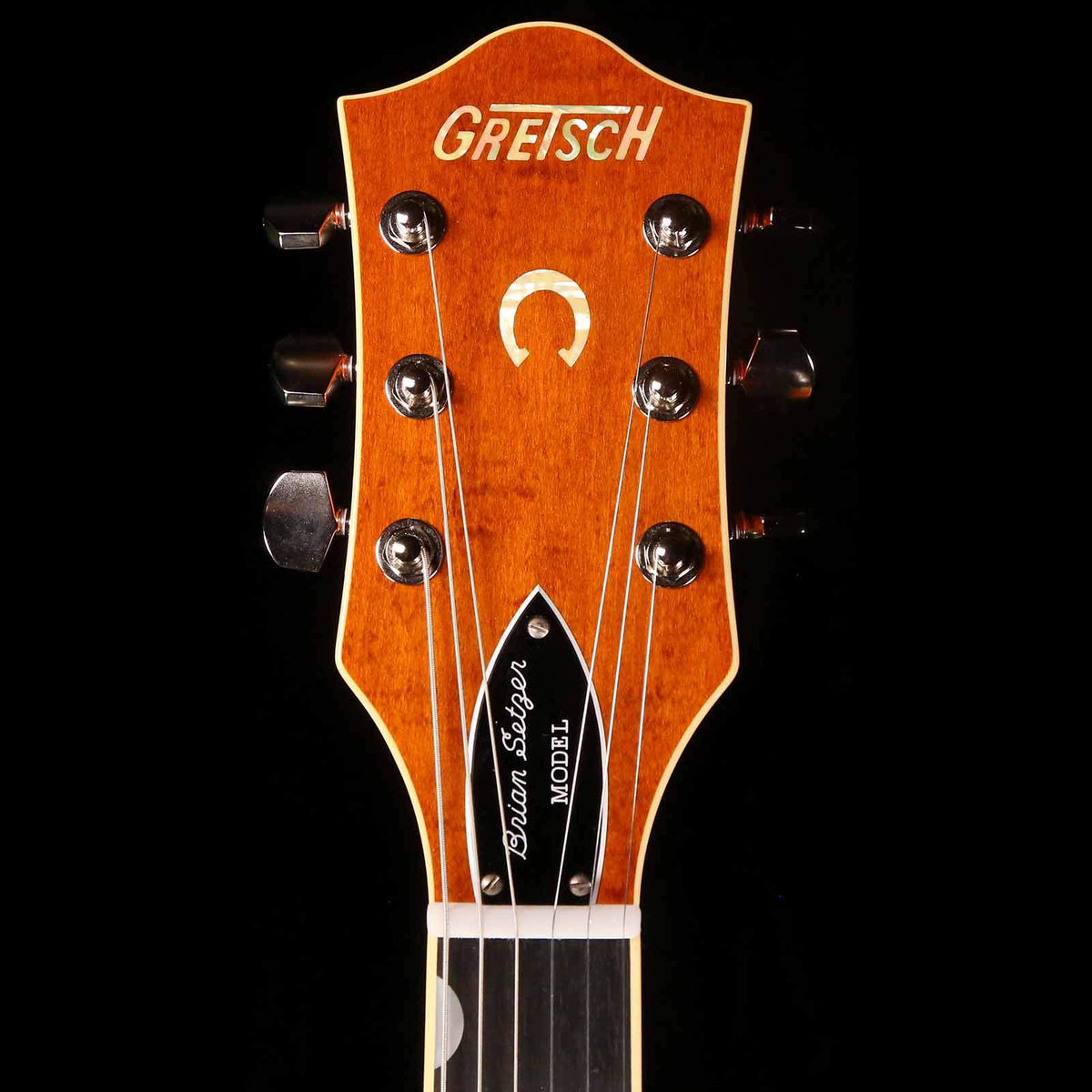 Gretsch G6120SSLVO Brian Setzer Nashville Vintage Orange Stain — 4
