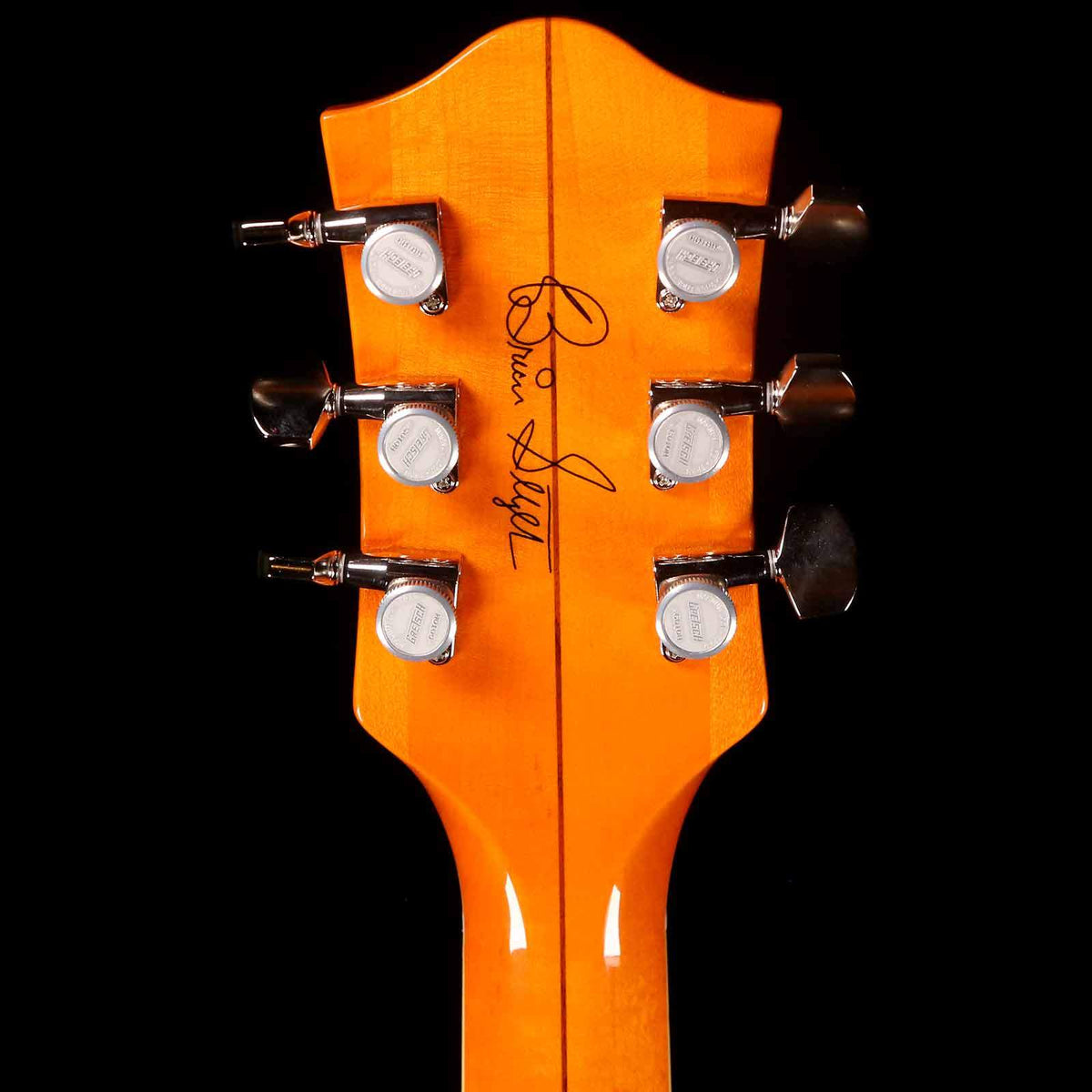 Gretsch G6120SSLVO Brian Setzer Nashville Vintage Orange Stain — 5