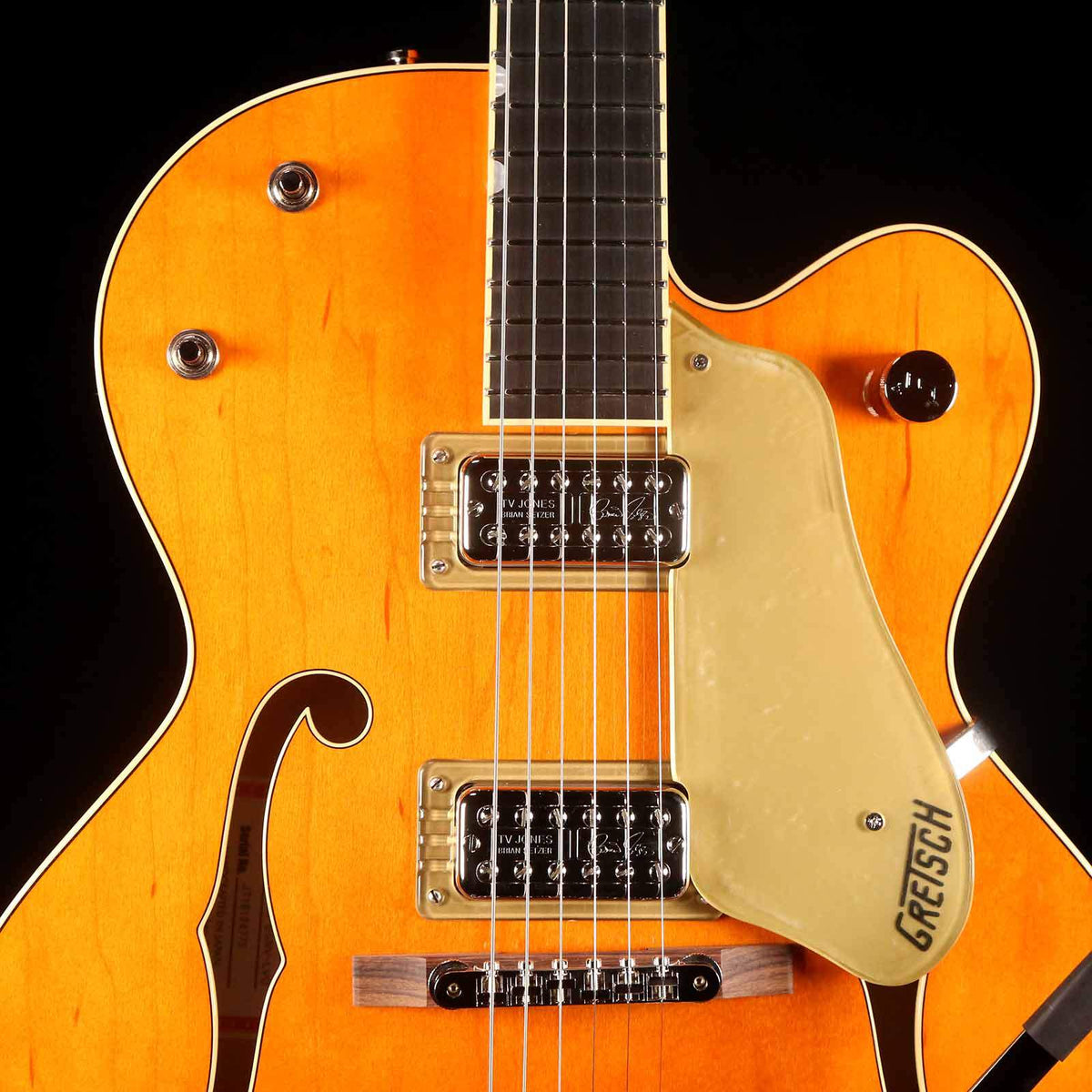 Gretsch G6120SSLVO Brian Setzer Nashville Vintage Orange Stain — 6