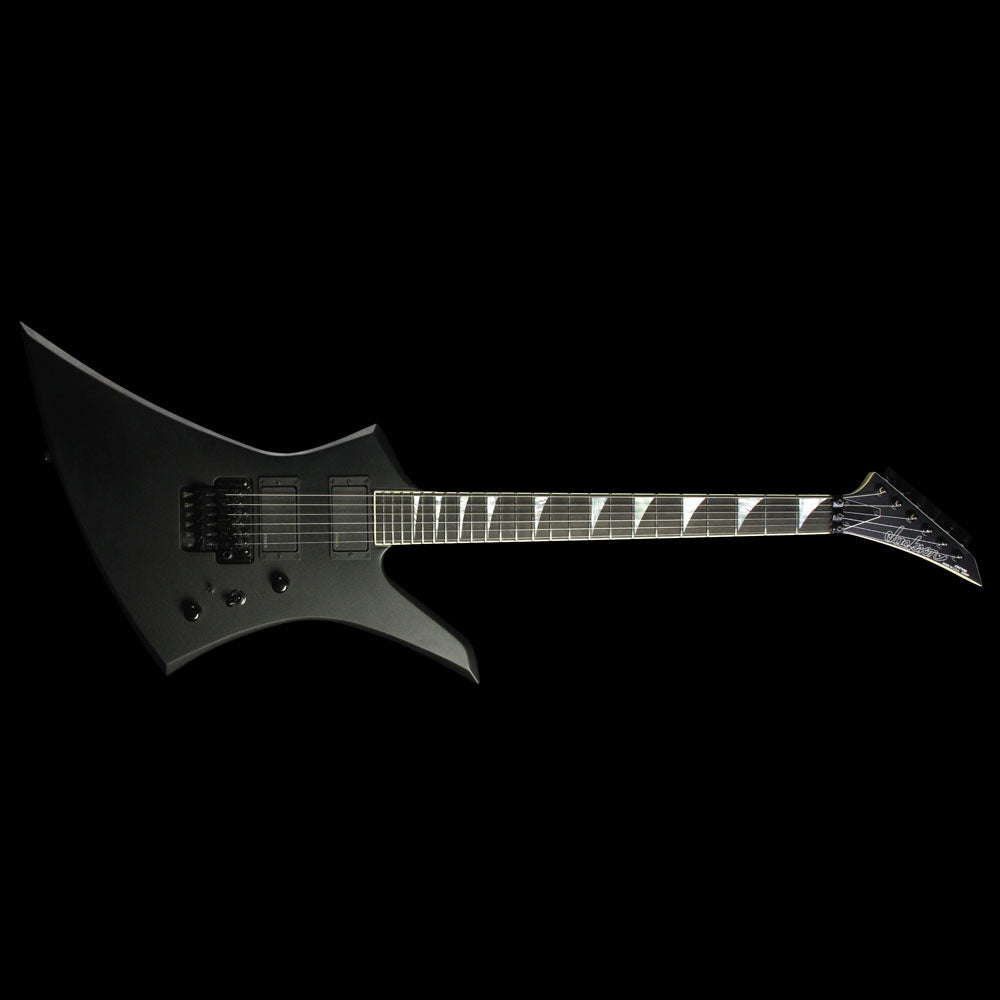 Jackson Custom Shop KE2 Kelly Electric Guitar Satin Black with EMG Pickups — 2
