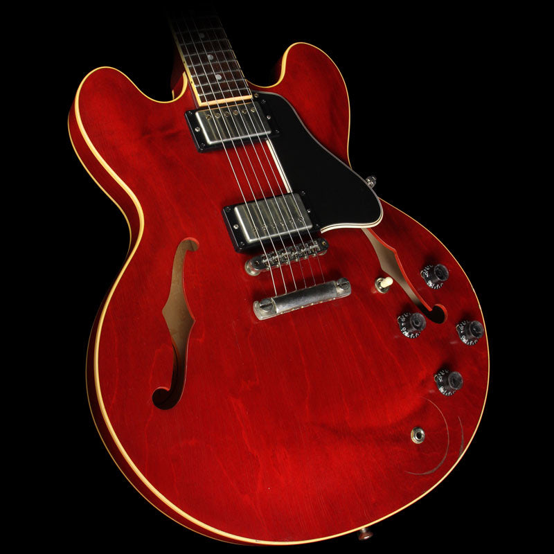Used 2008 Gibson Custom Shop Lee Ritenour ES-335 Electric Guitar Aged and Signed Cherry — 1