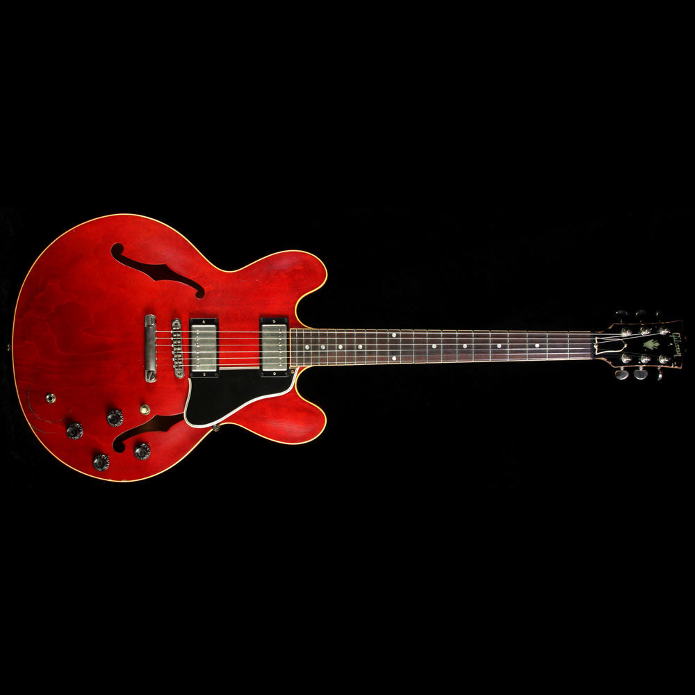Used 2008 Gibson Custom Shop Lee Ritenour ES-335 Electric Guitar Aged and Signed Cherry — 2