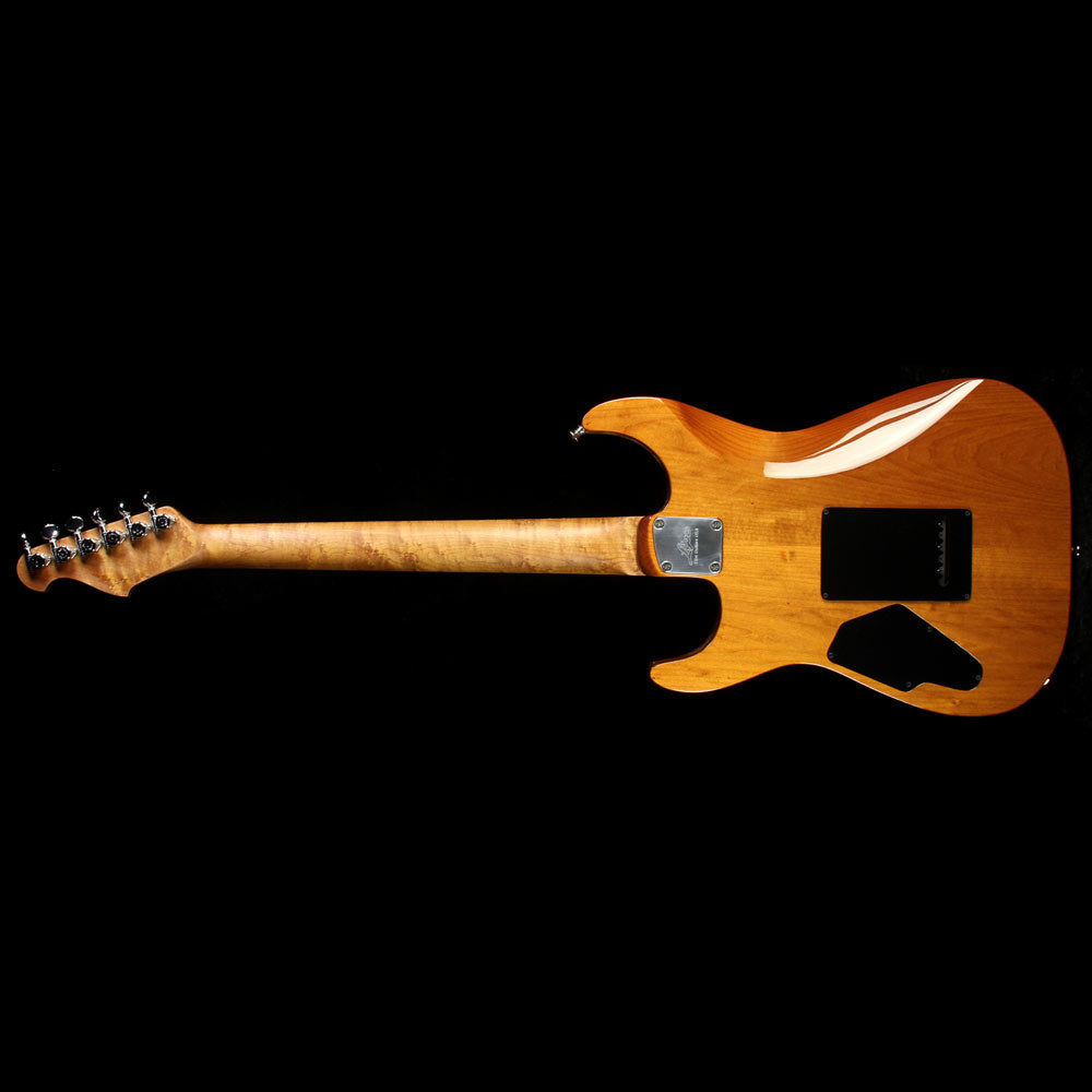 Lipe Virtuoso Curly Walnut Electric Guitar Natural — 3