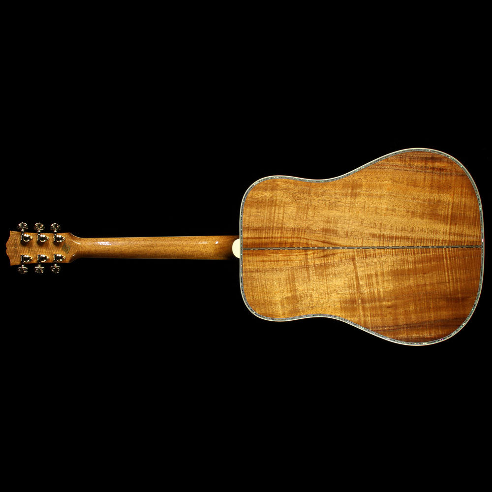 Gibson Montana Limited Edition Hummingbird Custom Koa Acoustic Guitar Antique Natural — 3