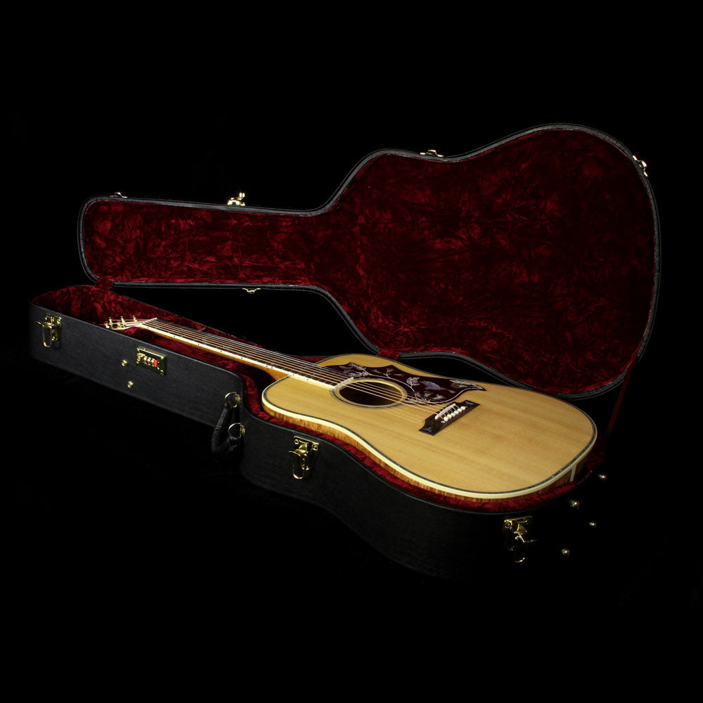 Gibson Montana Limited Edition Hummingbird Custom Koa Acoustic Guitar Antique Natural — 5