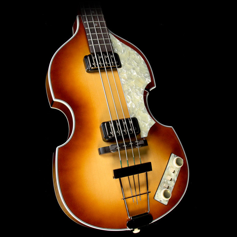 Used Hofner 1962 Reissue Violin Bass Electric Bass Sunburst — 1