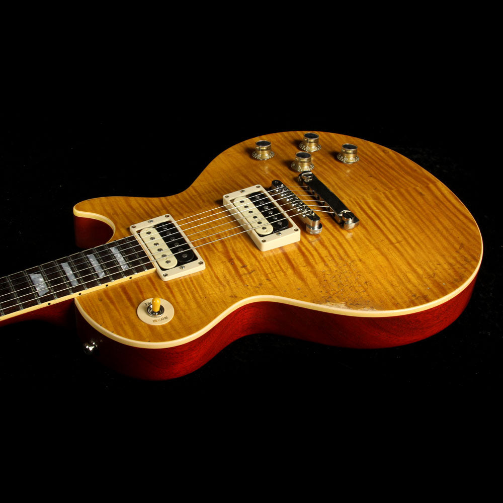 Used 2010 Gibson Custom Shop Slash Appetite for Destruction '59 Les Paul Aged and Signed Electric Guitar Butterscotch — 7