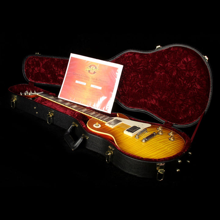 Used 2006 Gibson Custom Shop '59 Jimmy Page #1 Custom Authentic Les Paul Electric Guitar Page Burst