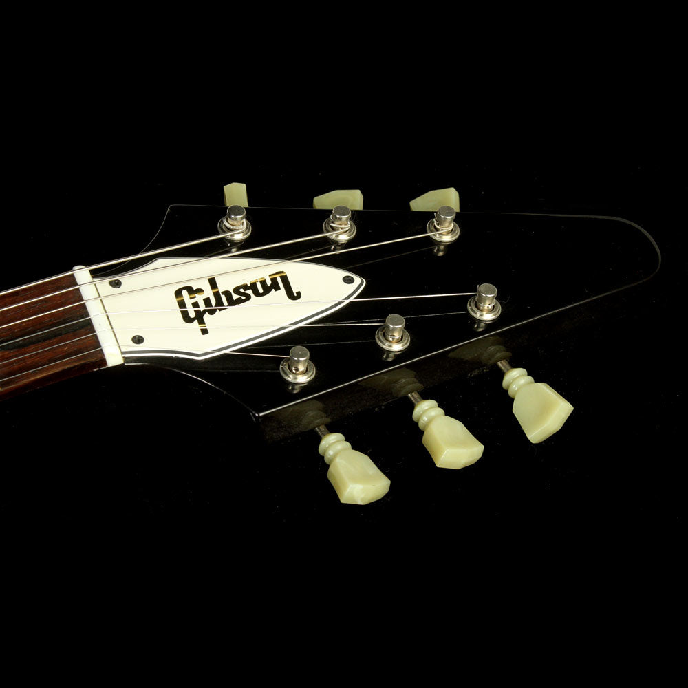 Used 2006 Gibson Custom Shop Jimi Hendrix Psychedelic Flying V Hand Painted Electric Guitar — 4