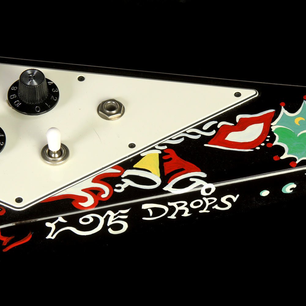 Used 2006 Gibson Custom Shop Jimi Hendrix Psychedelic Flying V Hand Painted Electric Guitar — 7