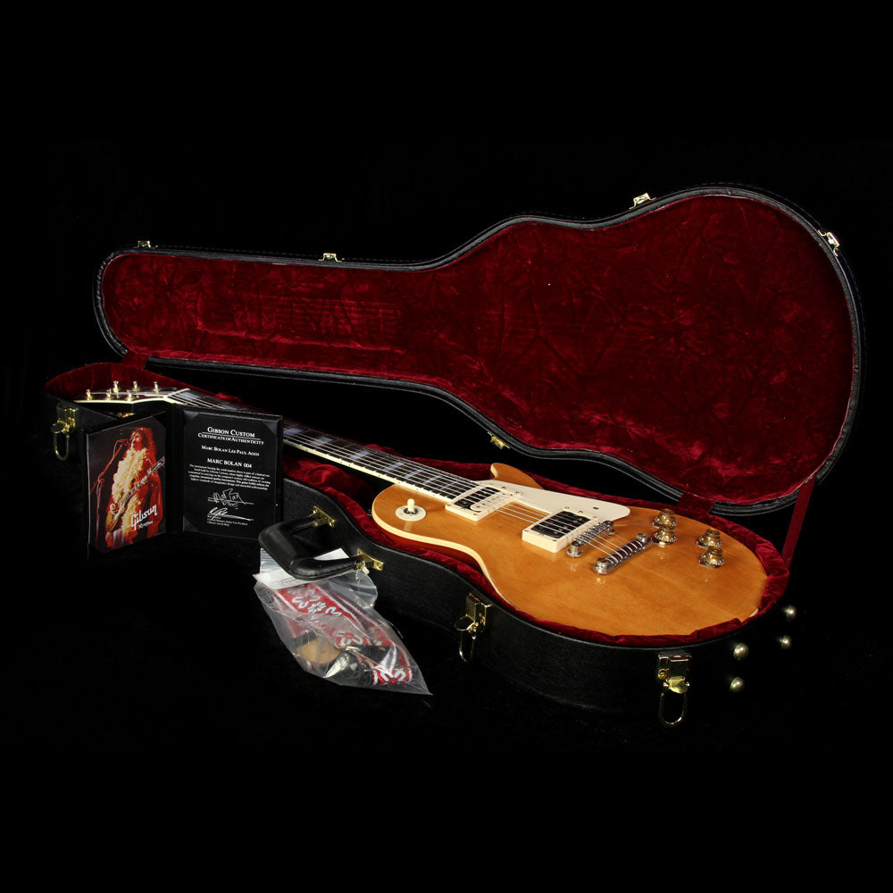 Used 2011 Gibson Custom Shop Marc Bolan Tribute Les Paul Electric Guitar Aged Bolan Chablis — 6