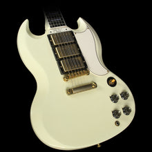 Used Gibson Custom Shop SG Custom 3-Pickup Electric Guitar Classic White
