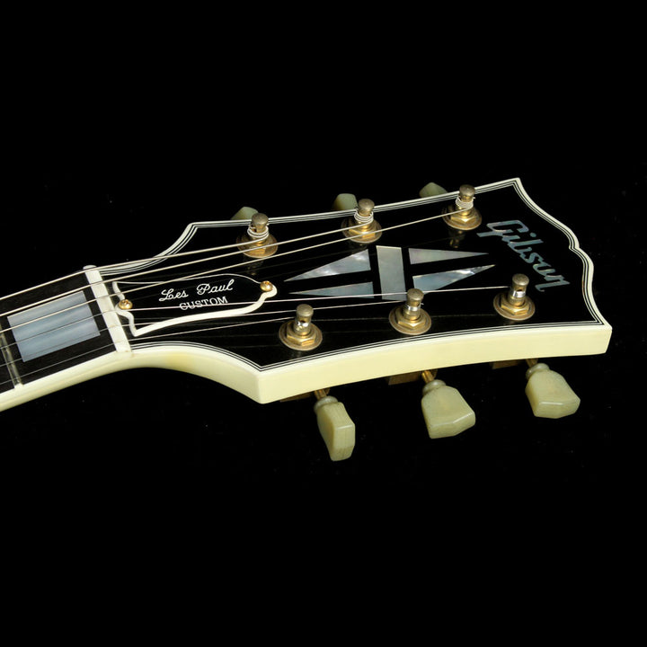 Used Gibson Custom Shop SG Custom 3-Pickup Electric Guitar Classic White