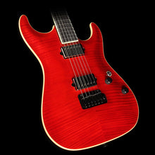 Used 2014 Suhr Standard Carve Top Electric Guitar Trans Red