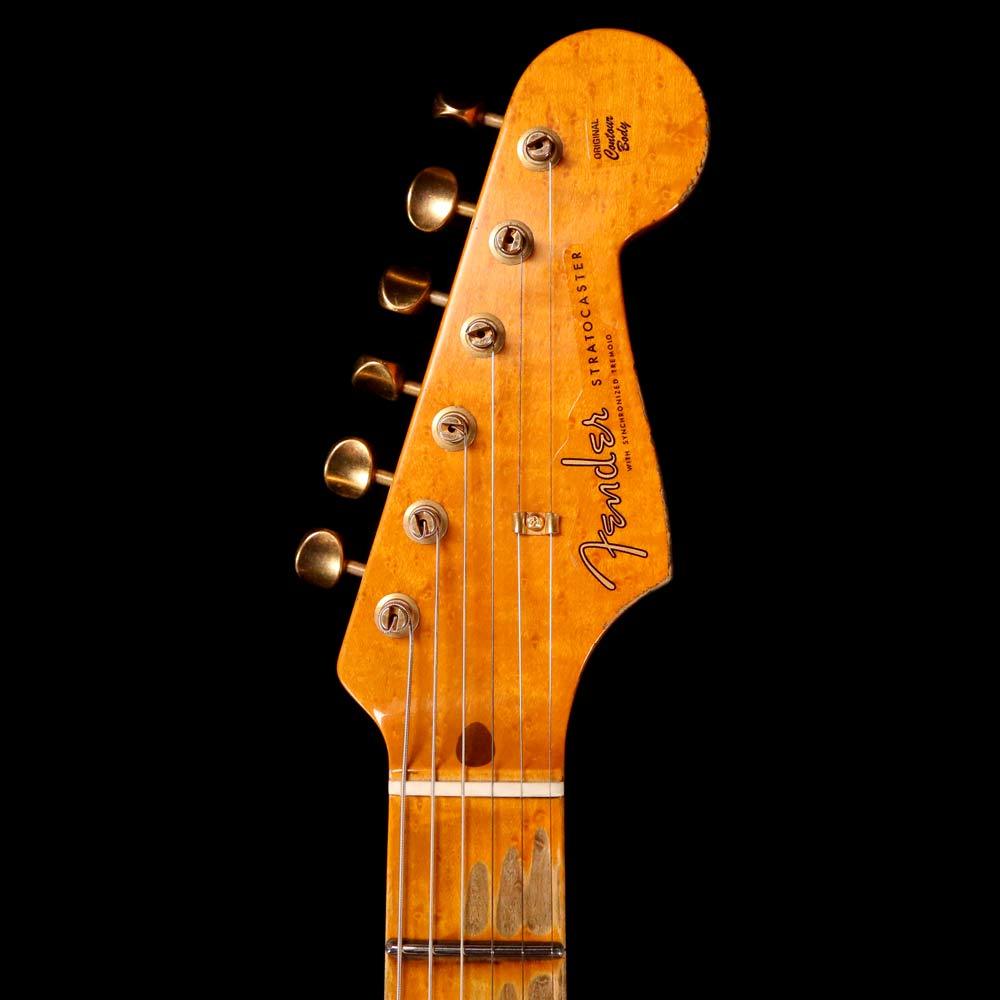 Fender Custom Shop '56 Stratocaster Heavy Relic Aztec Gold — 4