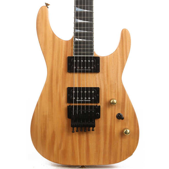 Jackson Custom Shop Exclusive SL2H-V Soloist Natural Series Mahogany Natural Oil