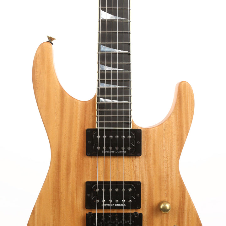 Jackson Custom Shop Exclusive SL2H-V Soloist Natural Series Mahogany Natural Oil