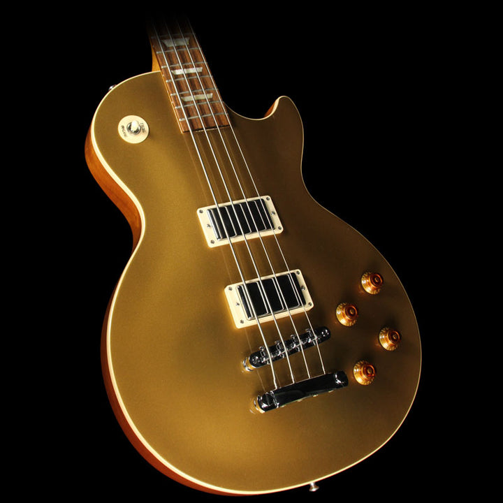 Used 2011 Gibson Les Paul Standard Electric Bass Goldtop