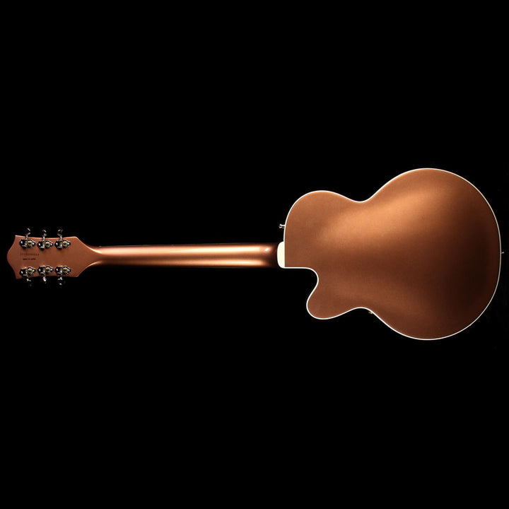 Gretsch G6112TCB-JR Center Block Junior Electric Guitar 2-Tone Jaguar Tan and Copper Metallic