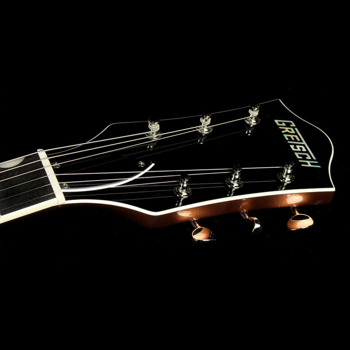 Gretsch G6112TCB-JR Center Block Junior Electric Guitar 2-Tone Jaguar Tan and Copper Metallic
