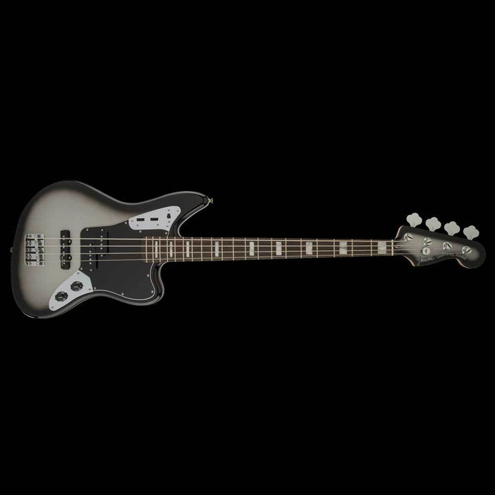 Fender Troy Sanders Jaguar Electric Bass Guitar Silverburst