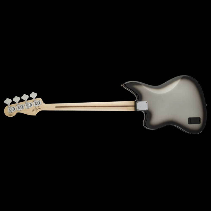 Fender Troy Sanders Jaguar Electric Bass Guitar Silverburst