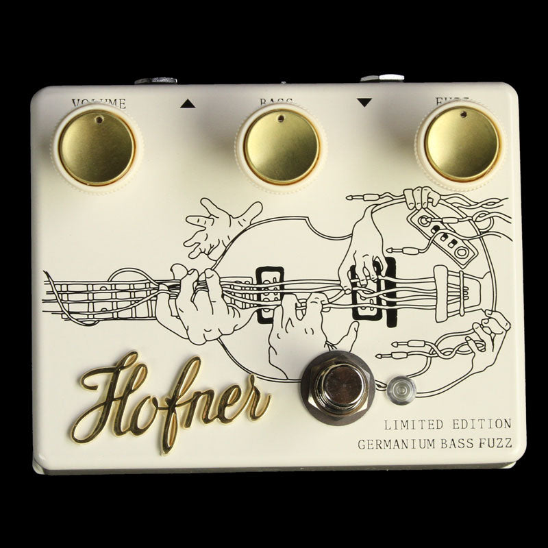 fuzz pedal bass Hofner Handmade Bass Germanium Fuzz Effects Pedal