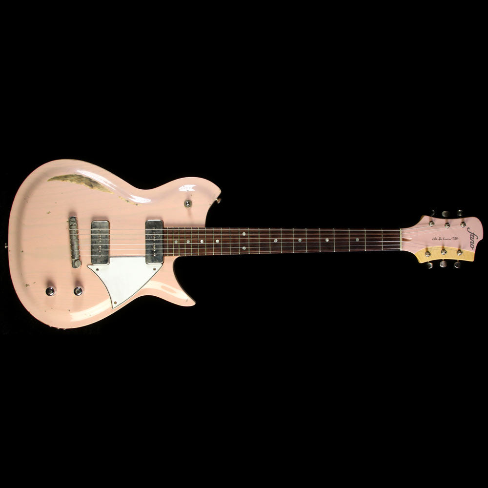 ギター fano standard rb6 Fano Alt de Facto RB6 Thinline Bull Black Electric Guitar - USA