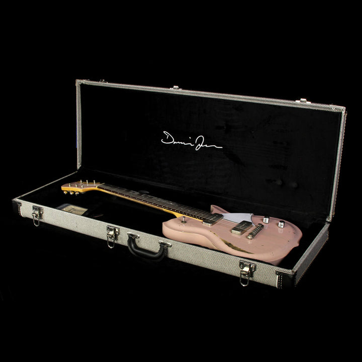 Used 2012 Fano Alt de Facto RB6 Electric Guitar Pink Mary