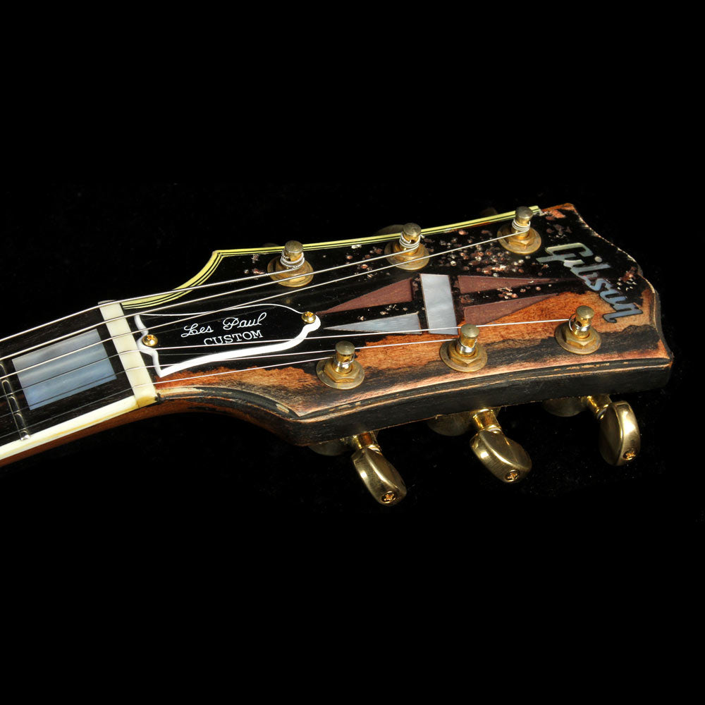 Used 2015 Gibson Custom Shop Peter Frampton Phenix 1954 Les Paul Custom Aged and Signed Electric Guitar Ebony — 4