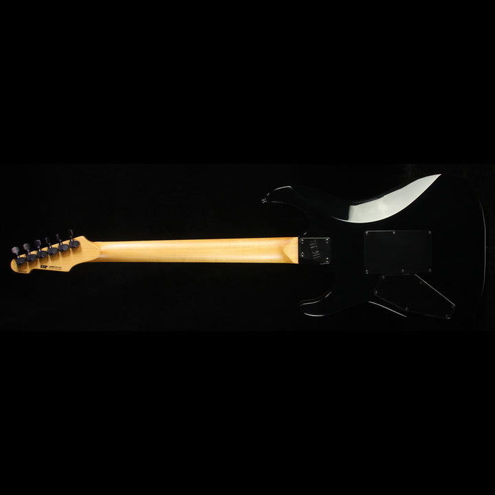 Used 2016 ESP USA M-III Electric Guitar See-Thru Blue