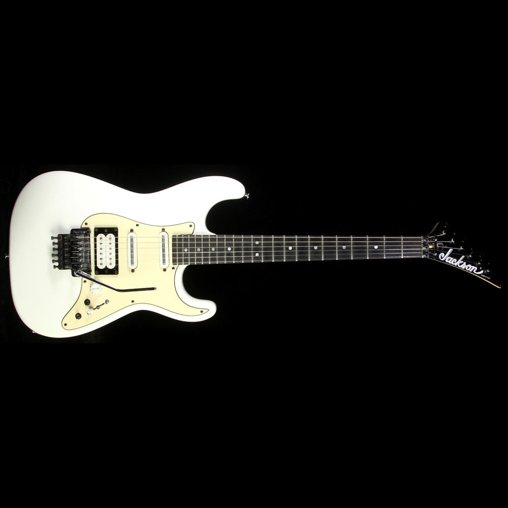 Used 1987 Jackson Dinky HSS Electric Guitar White — 2